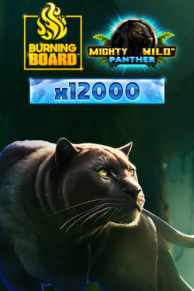Mighty Wild  Panther Diamond Burning Board