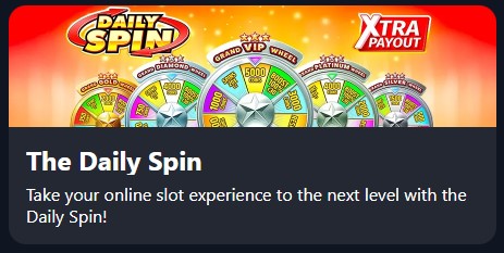 Take Your Online Slot Experience To The Next Level With The Daily Spin!
